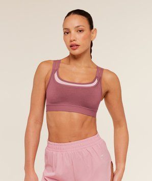 Спортивний бра Gymshark &laquo;Relay Seamless Medium Support&raquo; &mdash; колір: Рожевий &mdash; Medium B5C9J-KDHK-M фото