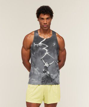 Майка Gymshark &laquo;x Frazetta x Run Club&raquo; &mdash; колір: Різнокольоровий &mdash; Extra Large A5B4P-BCWB-XL фото
