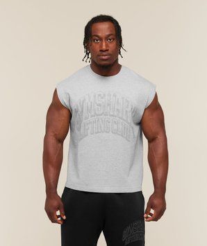 Майка Gymshark &laquo;GSLC Cut off&raquo; &mdash; колір: Сірий &mdash; Medium A5C2W-GC3C-M фото
