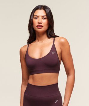 Спортивний бра Gymshark &laquo;Everyday Seamless Racerback&raquo; &mdash; колір: Різнокольоровий &mdash; Large B4C1V-PCDS-L фото