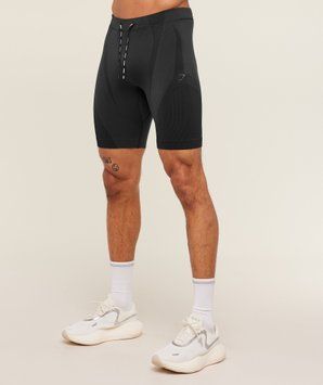 Шорти Gymshark &laquo;Seamless Running Half Tight&raquo; &mdash; колір: Різнокольоровий &mdash; Extra Small A5B2V-BB24-XS фото
