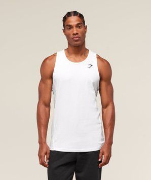 Майка Gymshark &laquo;Critical&raquo; &mdash; колір: Білий &mdash; Extra Small A2A1E-WBBM-XS фото