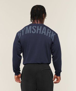 Лонгслів Gymshark &laquo;Power Long Sleeve&raquo; &mdash; колір: Синій &mdash; Large A4B9V-UFLP-L фото