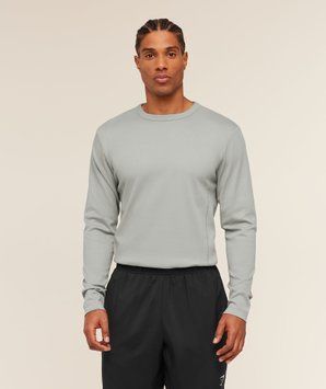 Лонгслів Gymshark &laquo;Off Duty Long Sleeve&raquo; &mdash; колір: Сірий &mdash; Extra Extra Extra Large A4C1F-GB7R-3XL фото