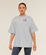 Футболка Gymshark &laquo;Run Club Graphic Sleeve&raquo; &mdash; колір: Сірий &mdash; Small B6B6A-GBCN-S фото 2