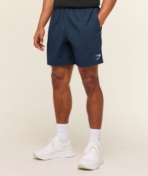 Шорти Gymshark &laquo;Arrival 7"&raquo; &mdash; колір: Синій &mdash; Extra Small A2A1L-UBCY-XS фото