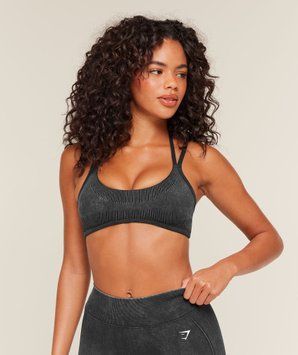 Спортивний бра Gymshark &laquo;x Bratz Light Support&raquo; &mdash; колір: Чорний &mdash; Medium B5C9T-BC9J-M фото
