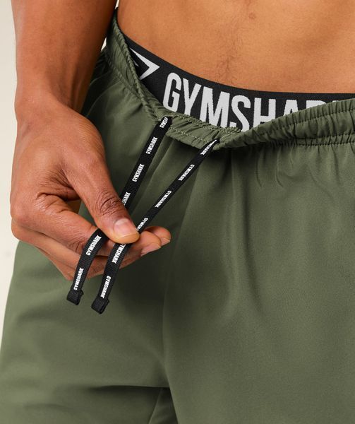Шорти Gymshark &laquo;Arrival 7"&raquo; &mdash; колір: Зелений &mdash; Extra Small A2A1L-EBF1-XS фото