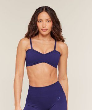 Спортивний бра Gymshark &laquo;Poise Light Support Seamless&raquo; &mdash; колір: Різнокольоровий &mdash; Large B4C1M-PCKZ-L фото