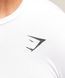 Лонгслів Gymshark &laquo;Arrival Long Sleeve&raquo; &mdash; колір: Білий &mdash; Extra Small A2A1H-WBBM-XS фото 4