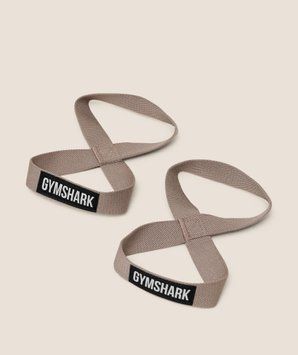 Спортивний аксесуар Gymshark &laquo;Figure 8 Lifting&raquo; &mdash; колір: Коричневий &mdash; One Size I1B7V-NC0S-OS фото