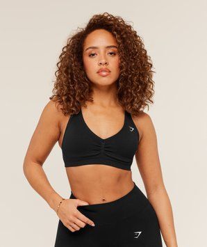 Спортивний бра Gymshark &laquo;Lift Seamless&raquo; &mdash; колір: Чорний &mdash; Extra Small B5C9A-BCG7-XS фото
