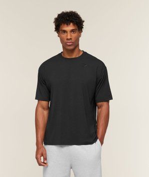 Футболка Gymshark &laquo;Campus Crest&raquo; &mdash; колір: Чорний &mdash; Large A5C1L-BB2J-L фото