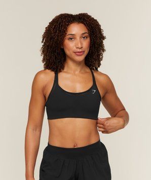 Спортивний бра Gymshark &laquo;Hybrid&raquo; &mdash; колір: Чорний &mdash; Extra Small B6C5R-BB2J-XS фото