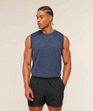 Майка Gymshark &laquo;Lightweight Seamless&raquo; &mdash; колір: Синій &mdash; Extra Extra Extra Large A3B7V-UCW7-3XL фото