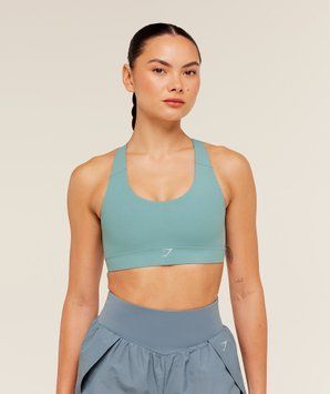 Спортивний бра Gymshark &laquo;Medium Support Running&raquo; &mdash; колір: Синій &mdash; Extra Small B6B7S-UD6X-XS фото