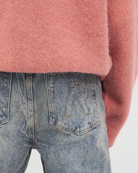 Джинси Represent R2 Stepped Hem Denim &mdash; Mid синій &mdash; 28 / Mid синій 5056680032751 фото