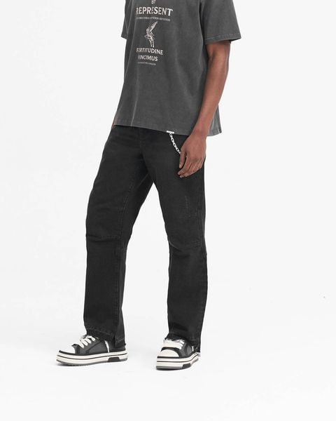 Джинси Represent R2 Stepped Hem Denim &mdash; Off чорний &mdash; 28 / Off чорний 5056680032669 фото