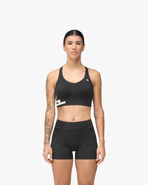 Топ Represent 247 On A Mission High Support Sports Bra &mdash; глибокий чорний &mdash; XS / глибокий чорний 5063467319431 фото