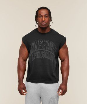 Майка Gymshark &laquo;GSLC Cut off&raquo; &mdash; колір: Чорний &mdash; Medium A5C2W-BC9J-M фото