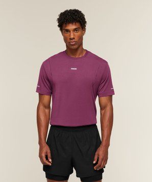 Футболка Gymshark &laquo;Running Boxy&raquo; &mdash; колір: Рожевий &mdash; Large A5C2L-KDM6-L фото
