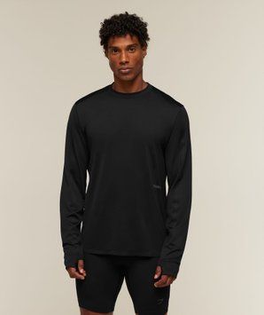 Лонгслів Gymshark &laquo;Running Elite Long Sleeve&raquo; &mdash; колір: Чорний &mdash; Extra Small A5B9H-BB2J-XS фото