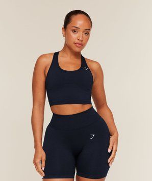 Майка Gymshark &laquo;Lift Seamless Midi With Shelf&raquo; &mdash; колір: Різнокольоровий &mdash; Extra Extra Small B2C9Q-UCVJ-XXS фото