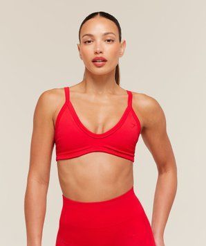 Спортивний бра Gymshark &laquo;Energise Seamless&raquo; &mdash; колір: Червоний &mdash; Extra Large B3B2Q-RB6Z-XL фото
