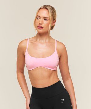 Спортивний бра Gymshark &laquo;Flutter Micro&raquo; &mdash; колір: Рожевий &mdash; Large B6C5M-KDM9-L фото
