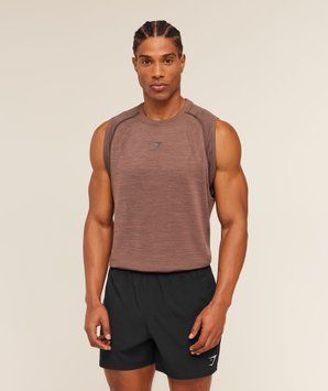 Майка Gymshark &laquo;Versatile Seamless&raquo; &mdash; колір: Коричневий &mdash; Extra Small A3B2V-NDJD-XS фото