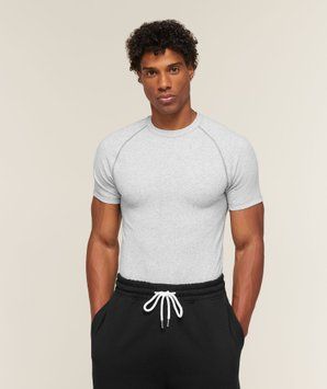 Футболка Gymshark &laquo;Cotton Seamless&raquo; &mdash; колір: Сірий &mdash; Large A5B9O-GD83-L фото