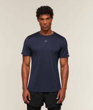 Футболка Gymshark &laquo;Running&raquo; &mdash; колір: Синій &mdash; Large A3C2S-UCTN-L фото